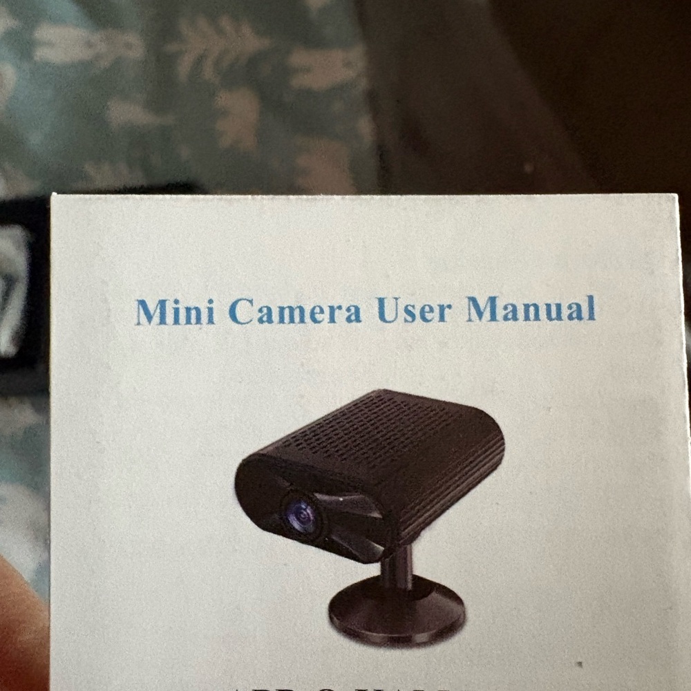 Black Mini Camera